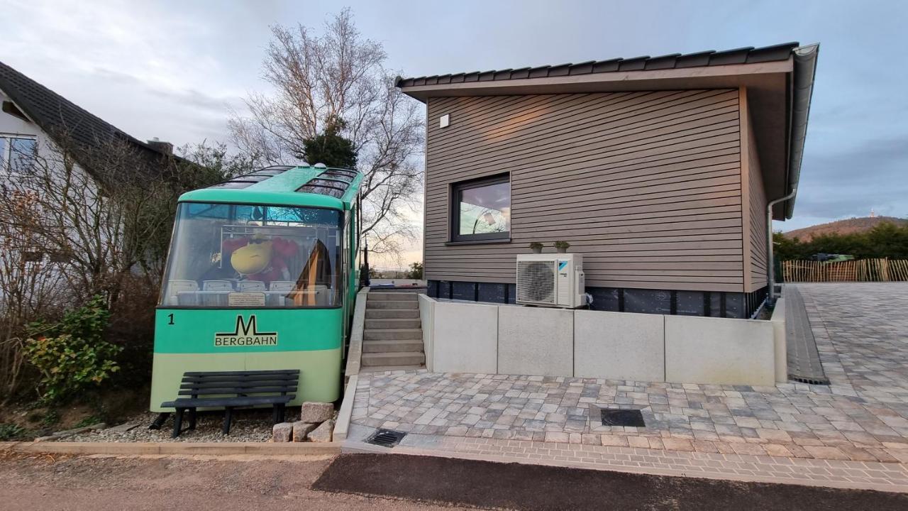 Exklusives Holzhaus Mit Bergbahn - Baden-Baden Im Schwarzwald Vila Exterior foto